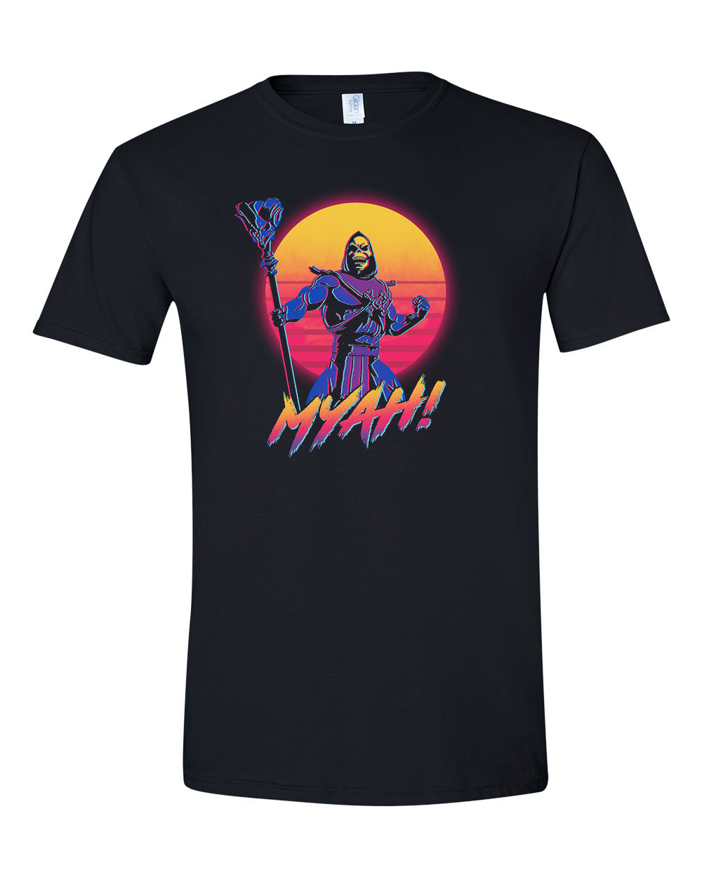 skeletor Fekete Férfi Póló