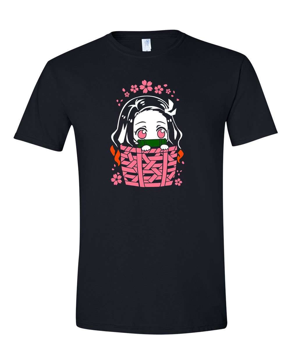 nezuko demon slayer Fekete Férfi Póló