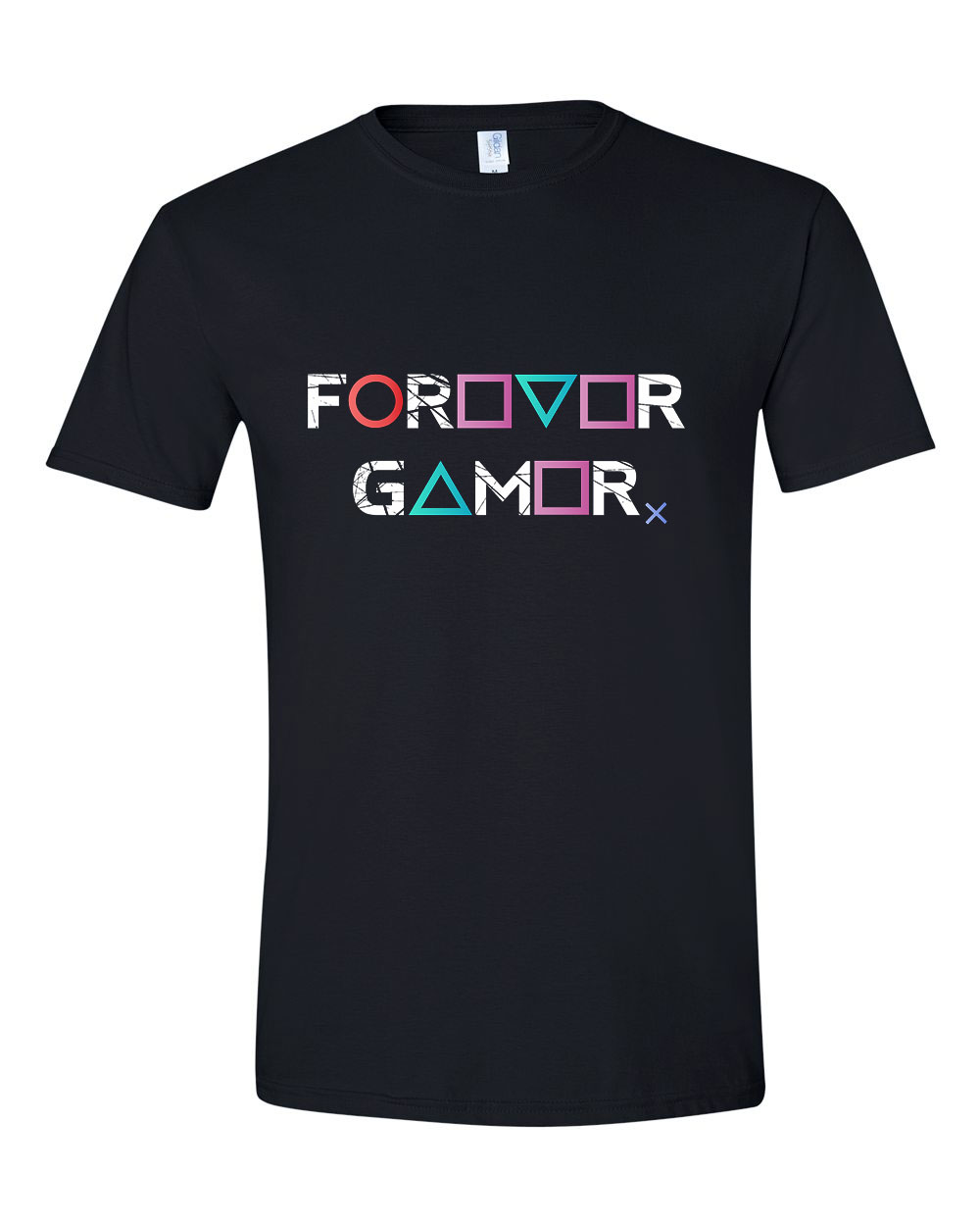 gamer forever playstation ps4 ps5 Fekete Férfi Póló