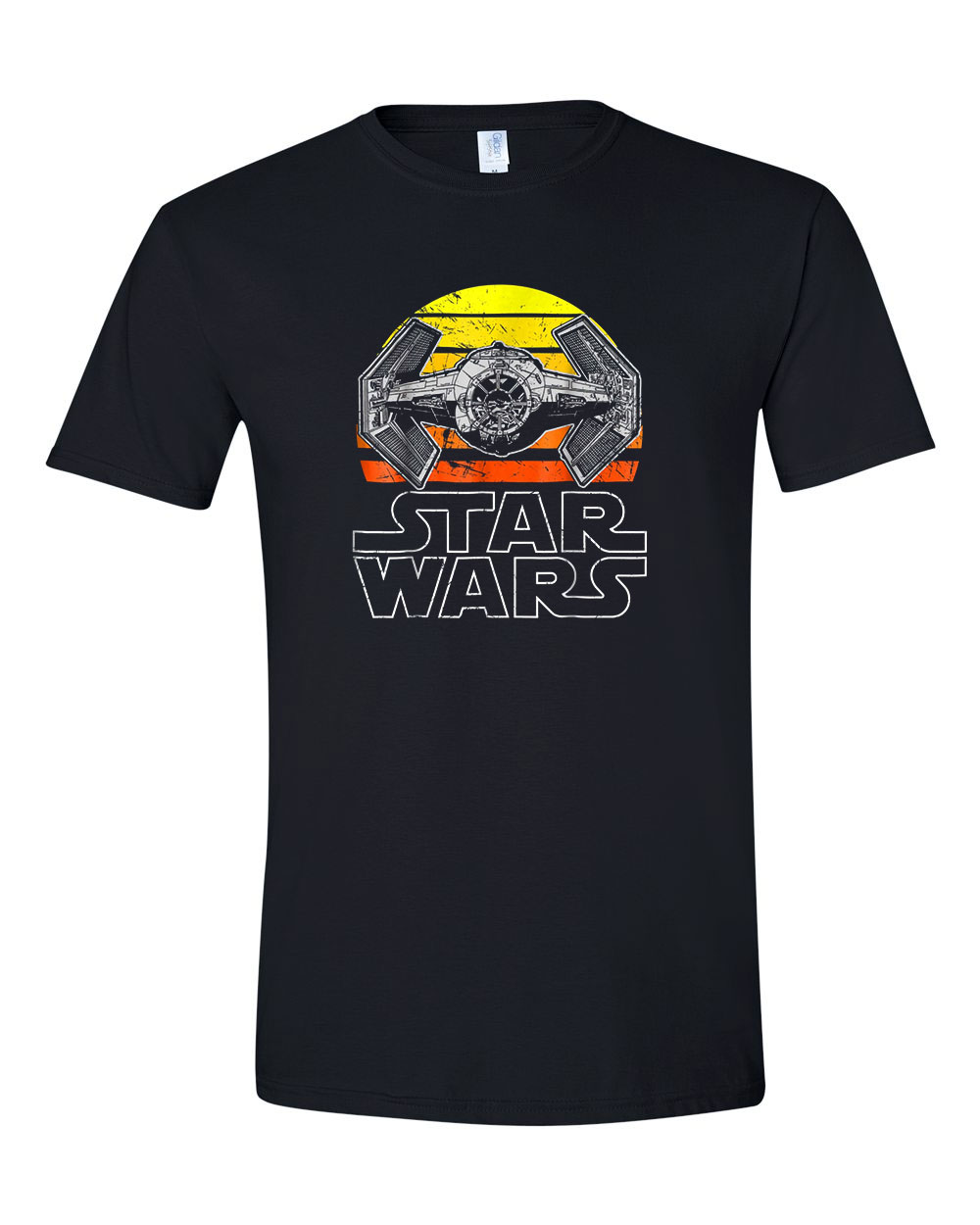 star wars tie fighter Fekete Férfi Póló