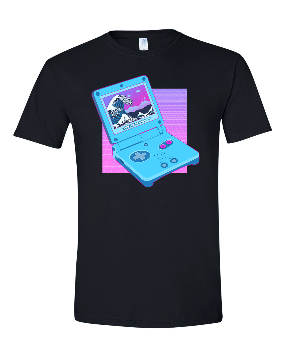 gameboy Fekete Férfi Póló