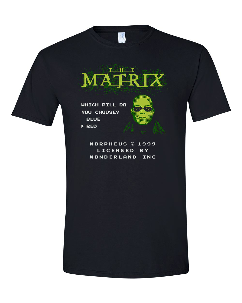matrix morpheus Fekete Férfi Póló
