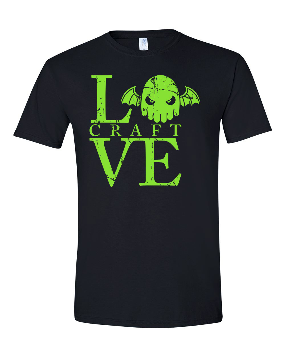 hp lovecraft Fekete Férfi Póló