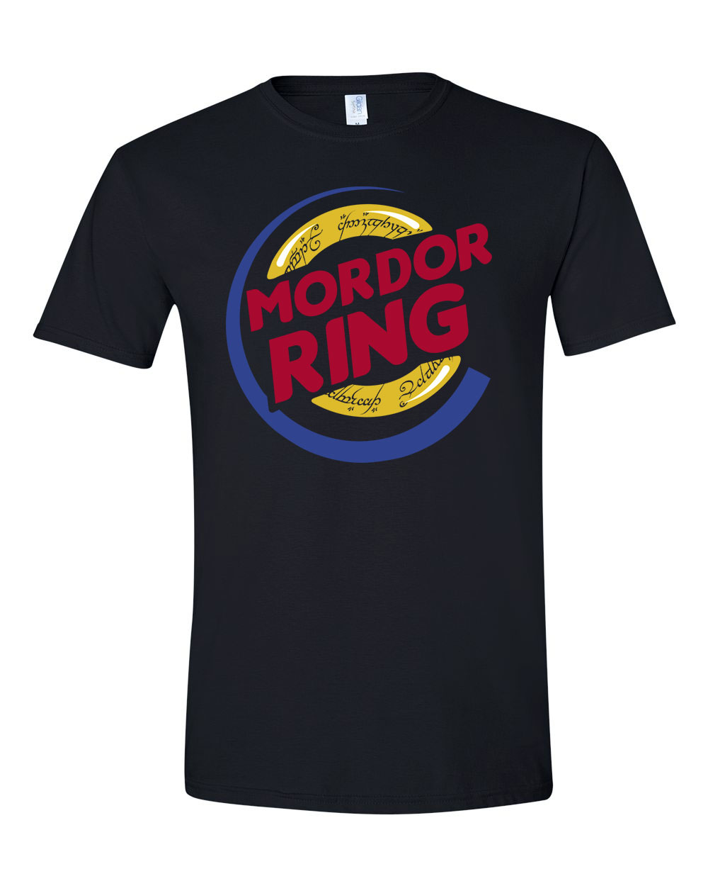 mordor king gyűrűk ura Fekete Férfi Póló