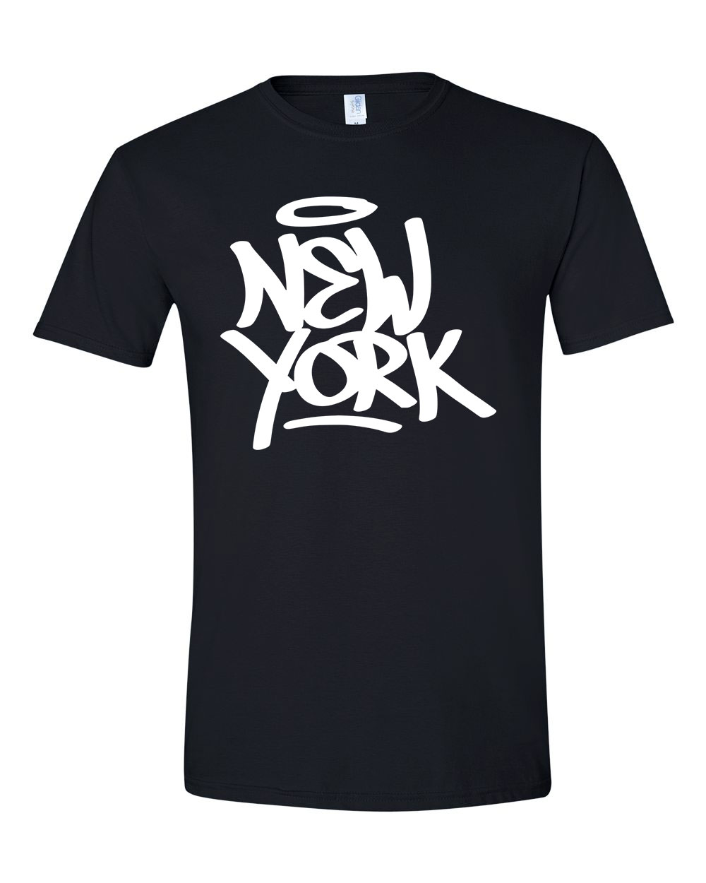 new york Fekete Férfi Póló