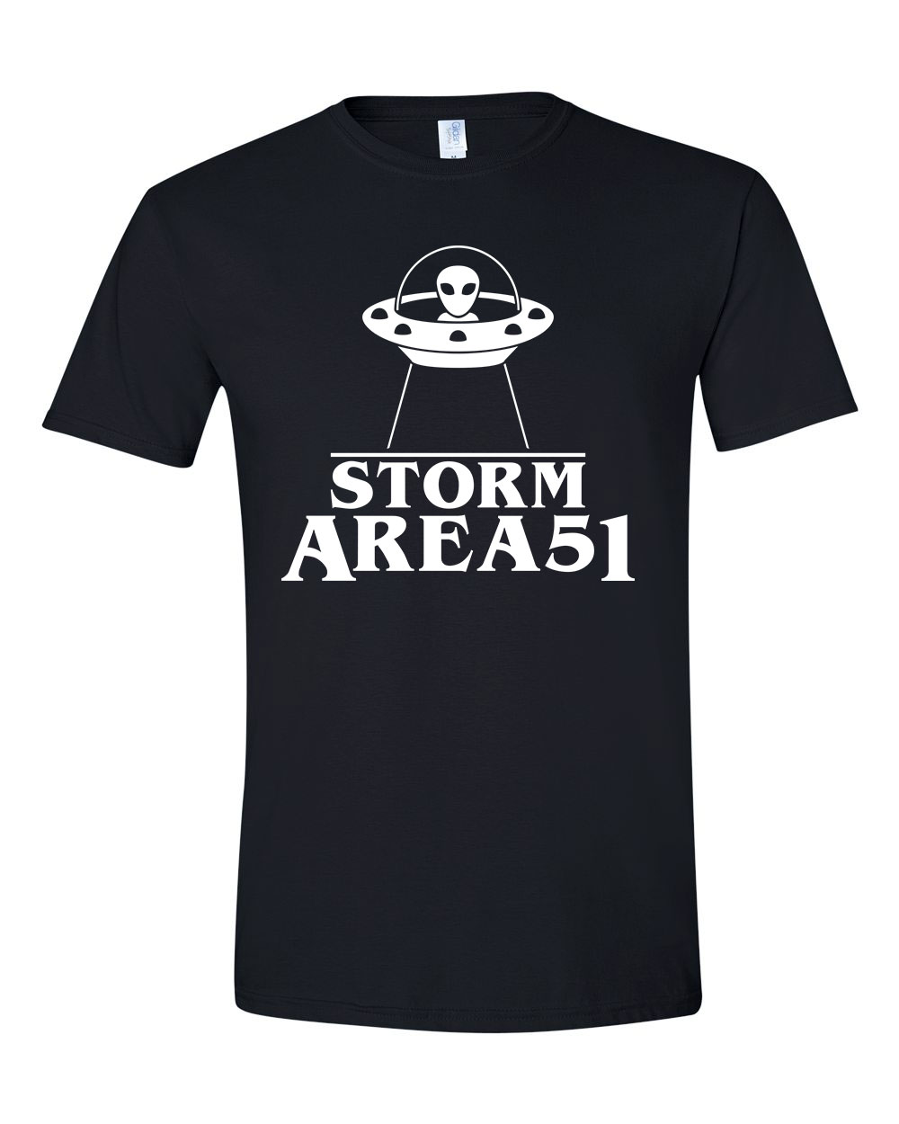 area 51 51 es körzet ufo Fekete Férfi Póló