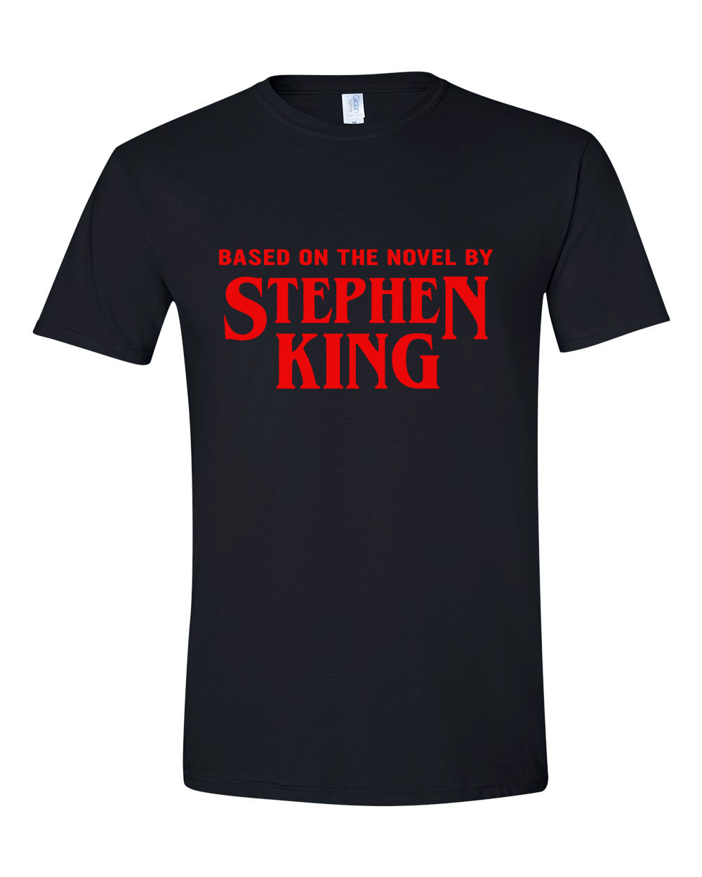 Based on the nover by Stephen King Fekete Férfi Póló