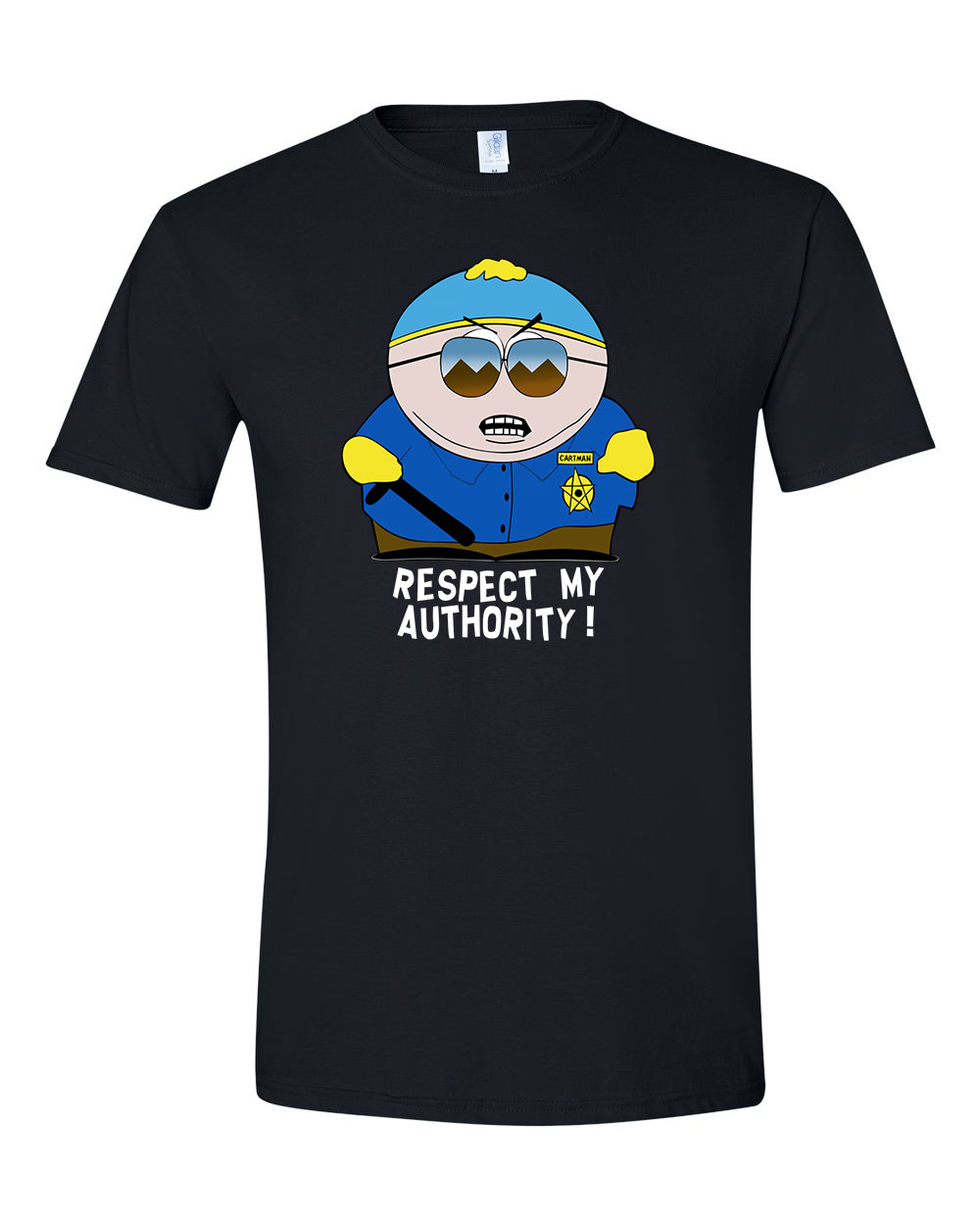 south park eric cartman Fekete Férfi Póló