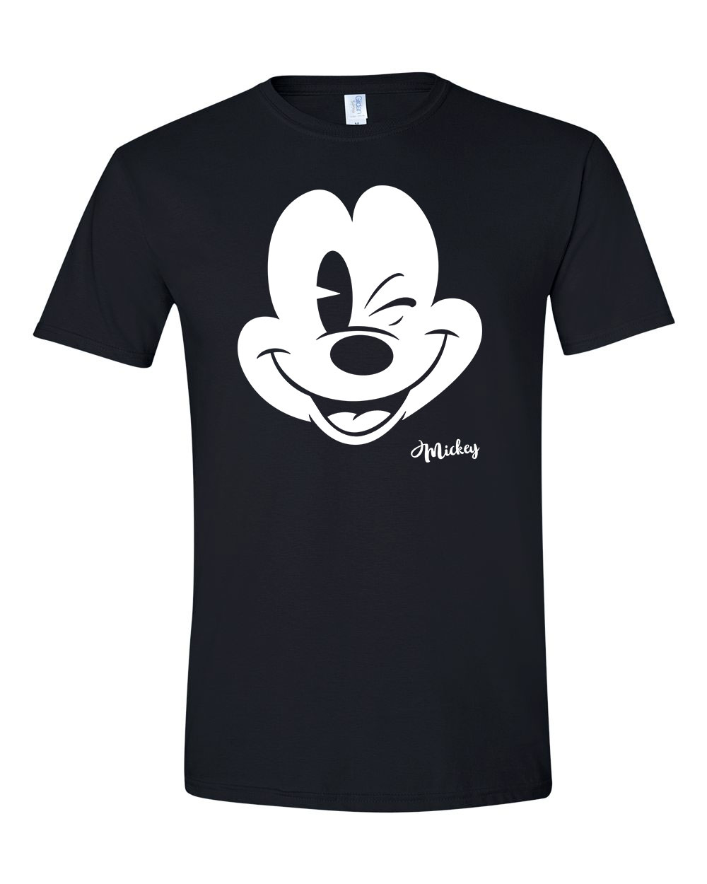 Mickey egér mouse Fekete Férfi Póló