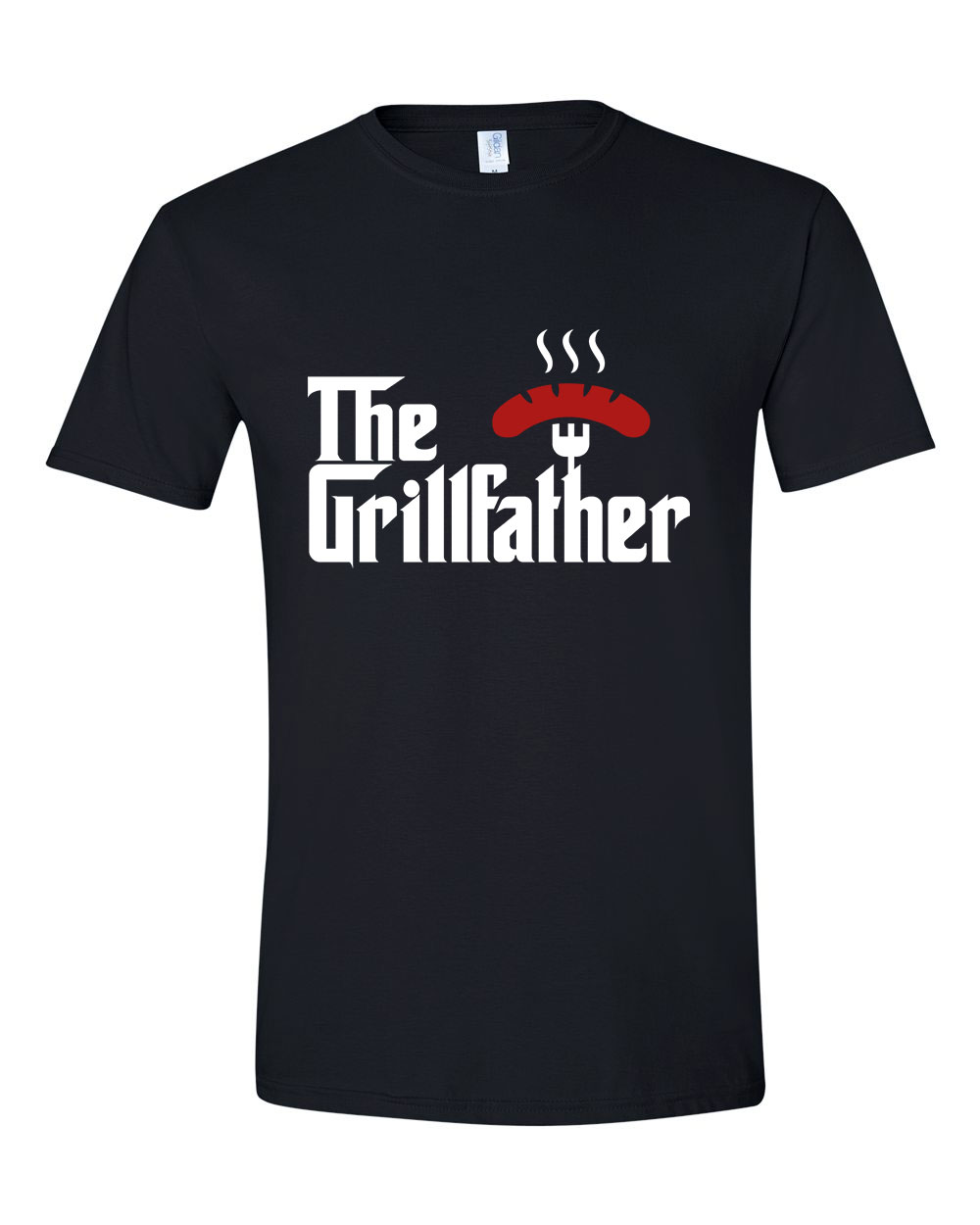 grill grillezés Fekete Férfi Póló