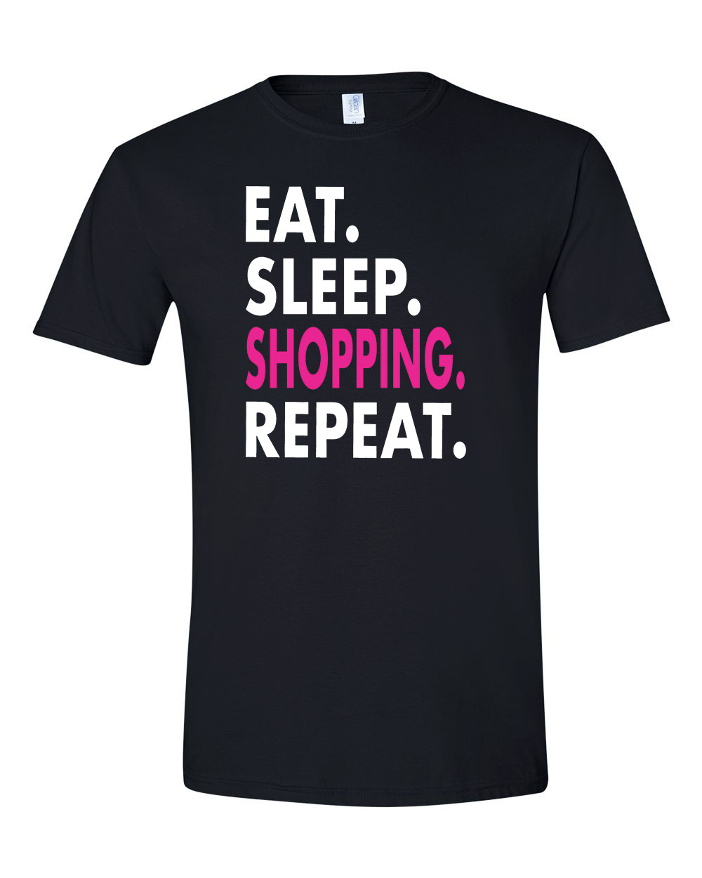 shopping shoppingolás Fekete Férfi Póló