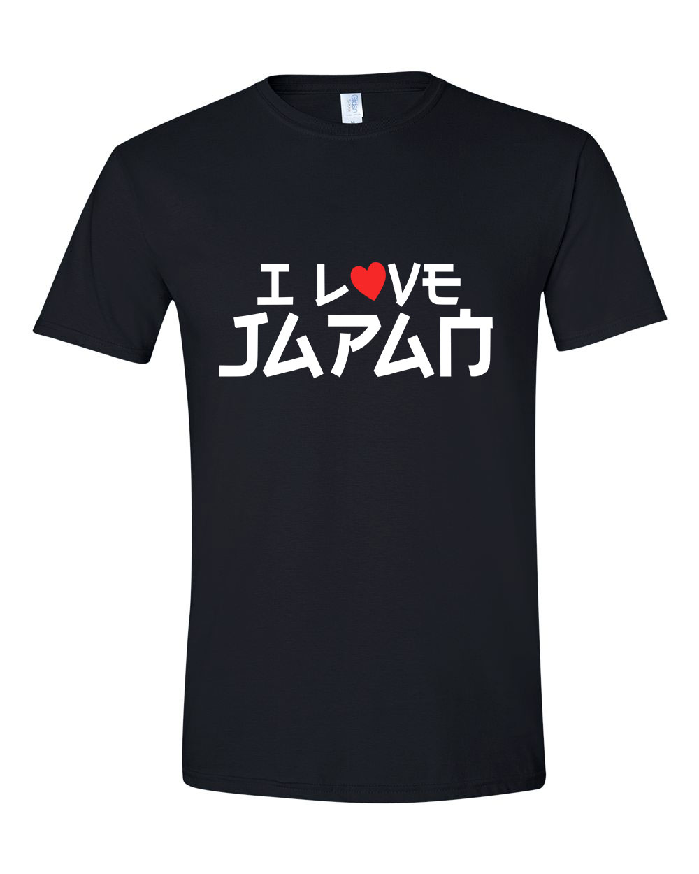 japan japán Fekete Férfi Póló
