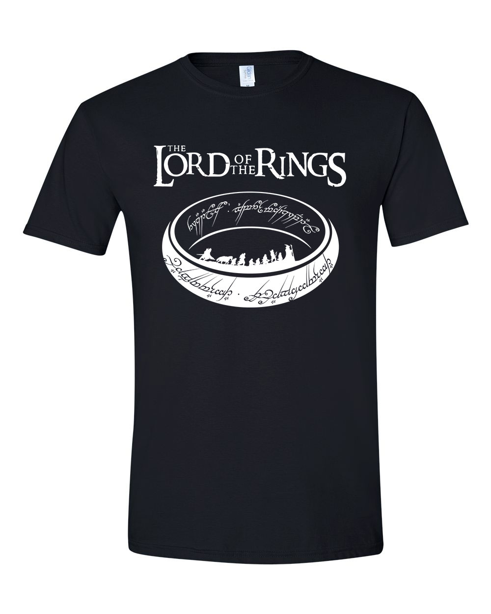 the lord of the rings a gyűrűk ura Fekete Férfi Póló