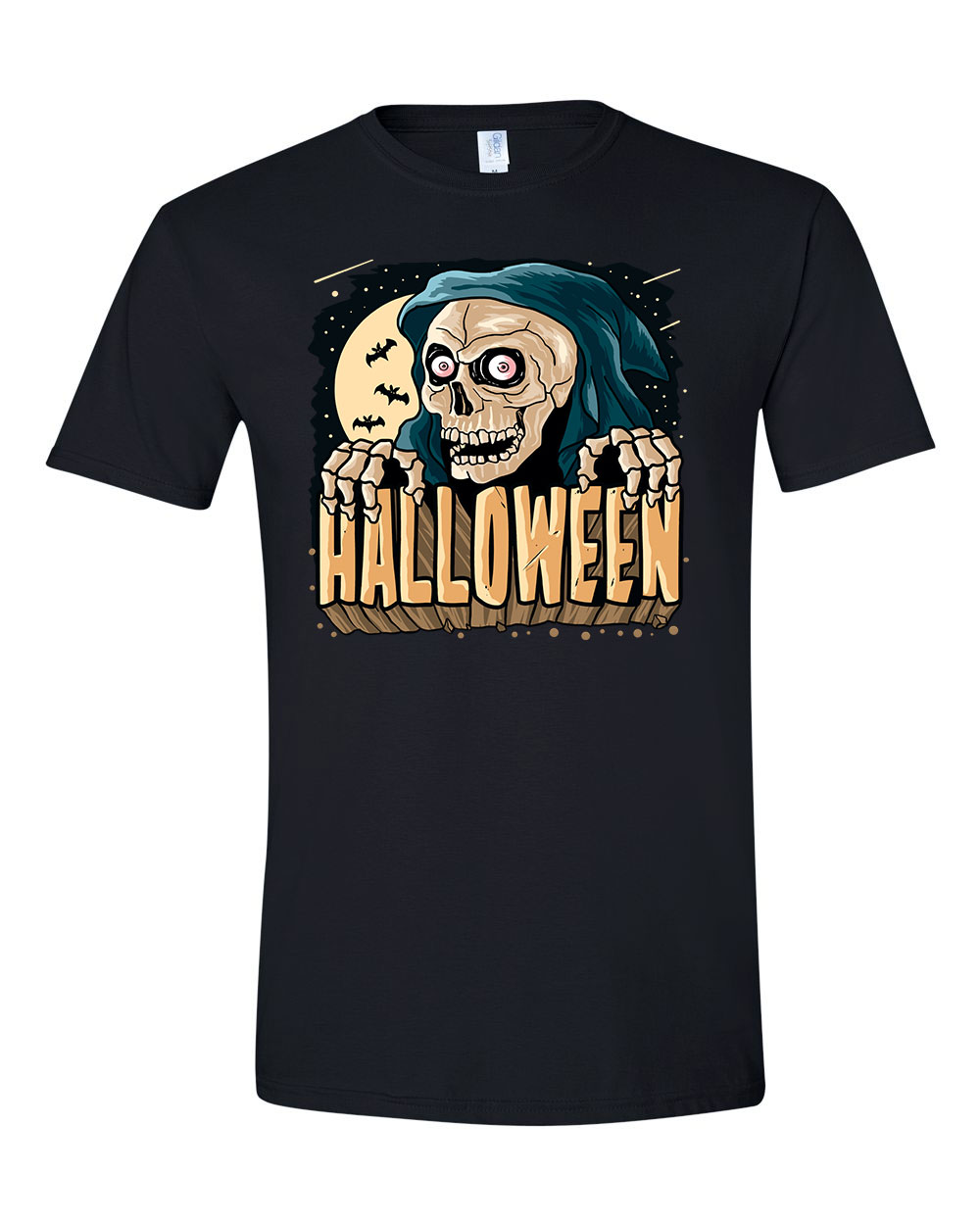 Halloween Fekete Férfi Póló