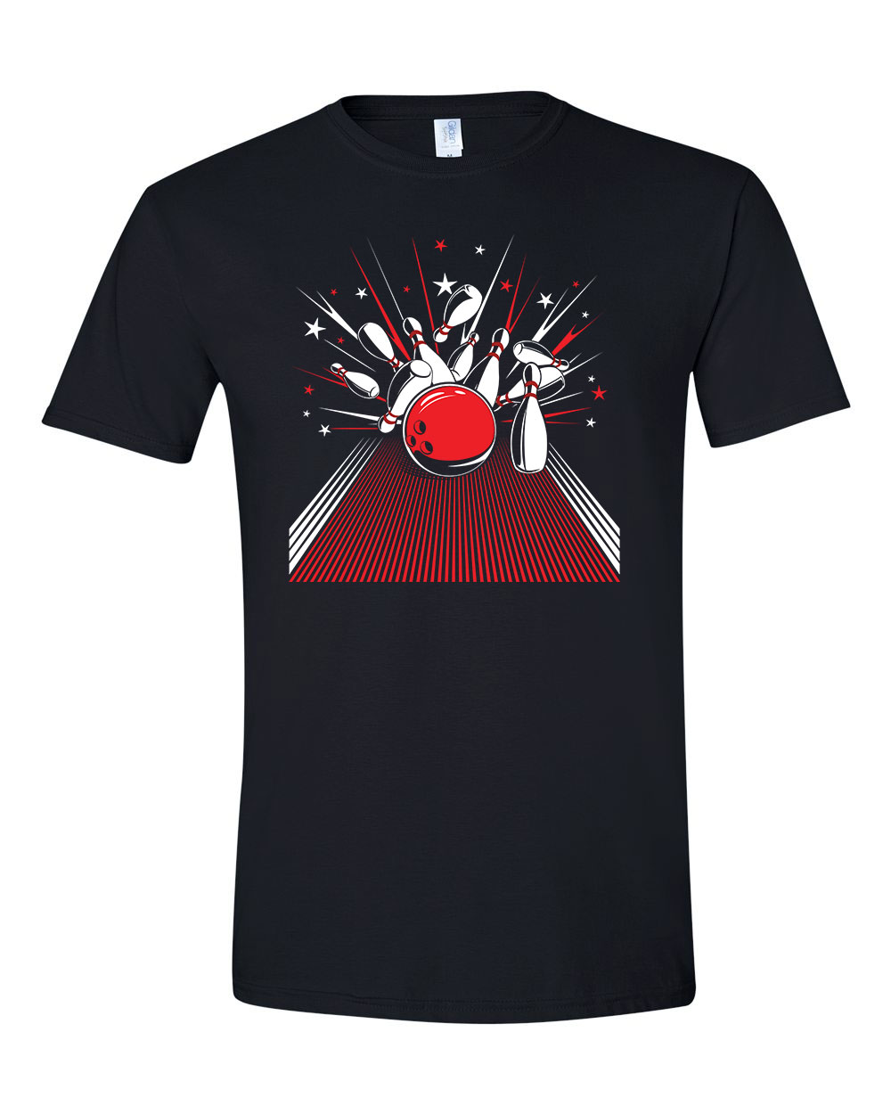 Bowling Fekete Férfi Póló