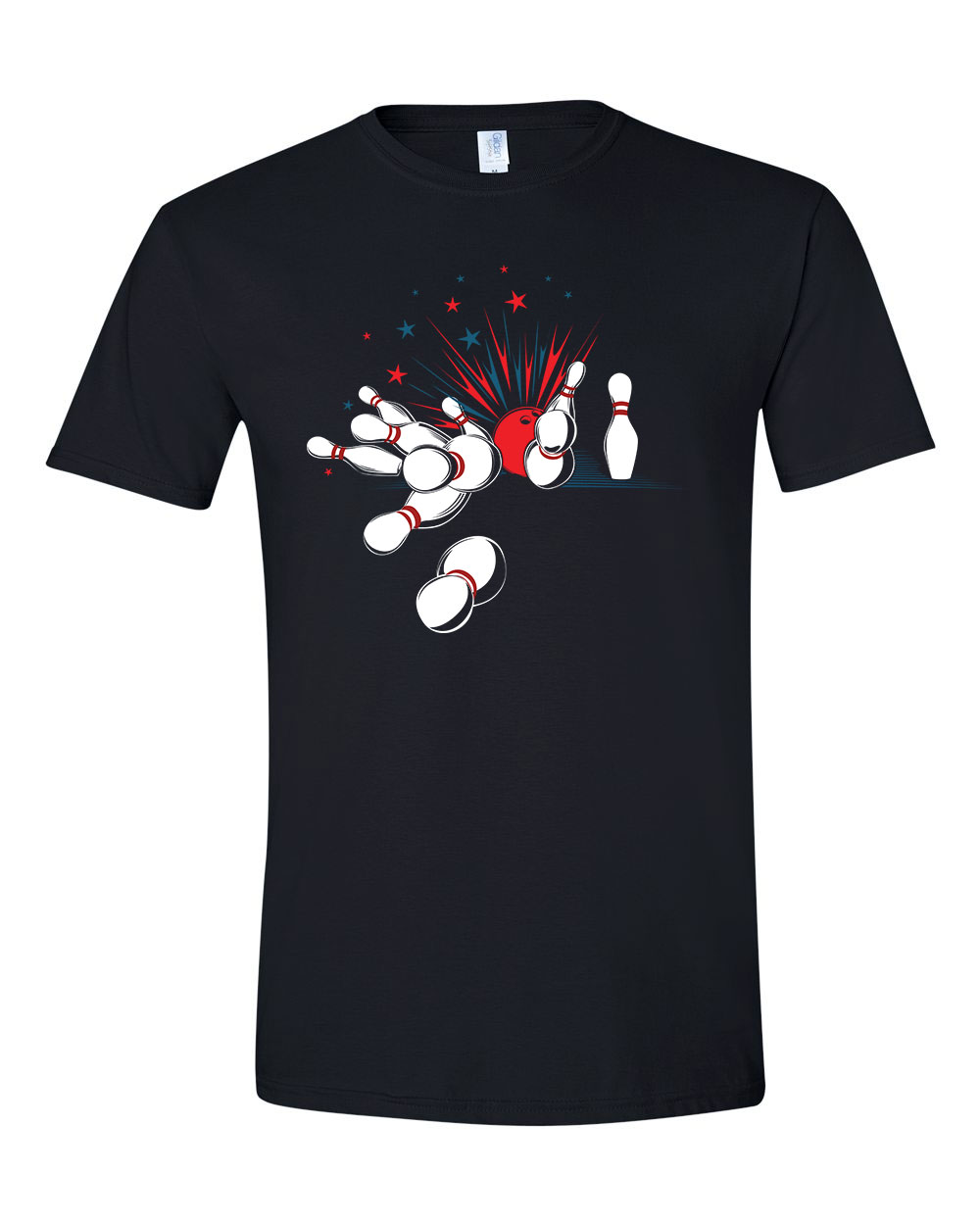 Bowling Fekete Férfi Póló