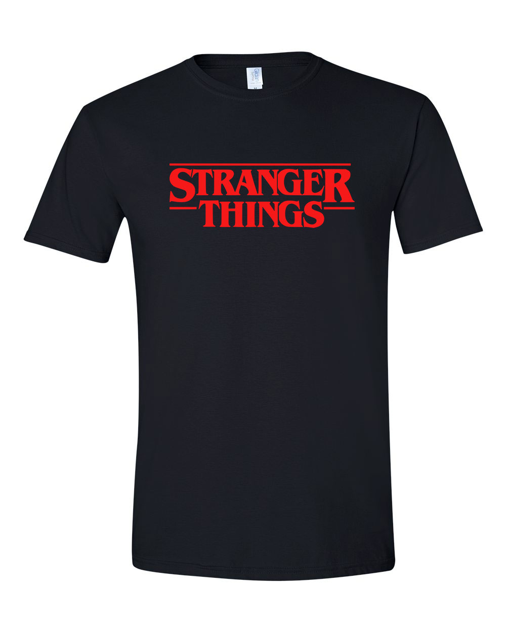 stranger things Fekete Férfi Póló