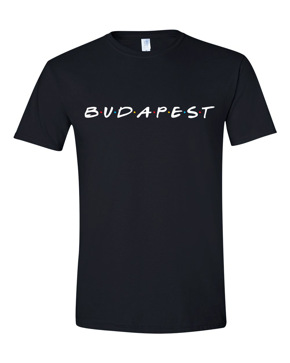 budapest Fekete Férfi Póló