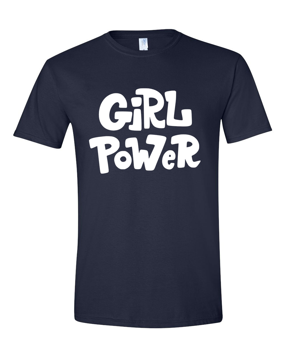 Girl Power Sötétkék Férfi Póló