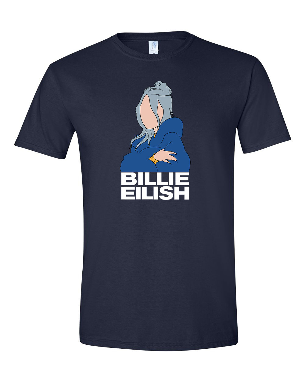billie eilish Sötétkék Férfi Póló