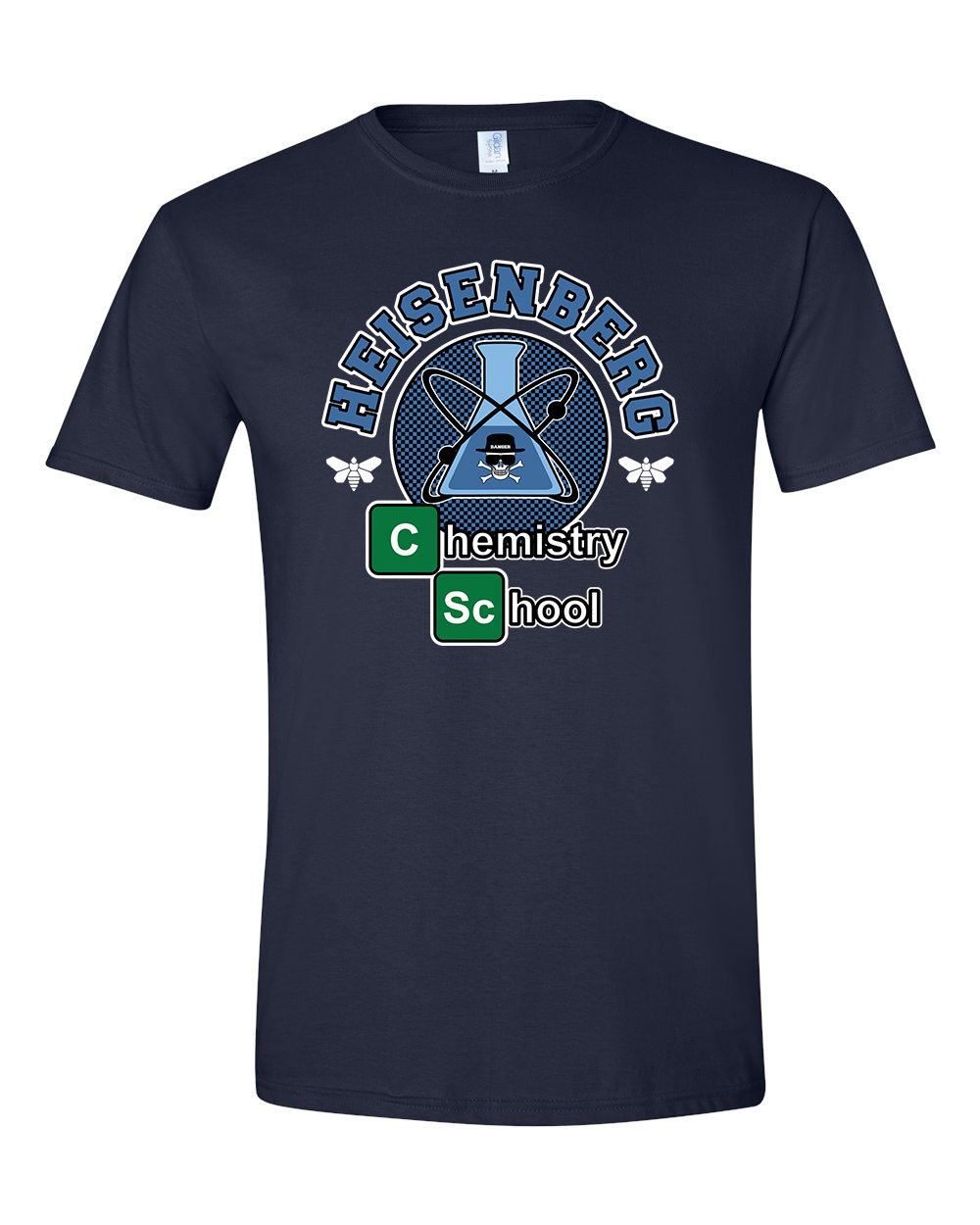 breaking bad totál szívás Sötétkék Férfi Póló