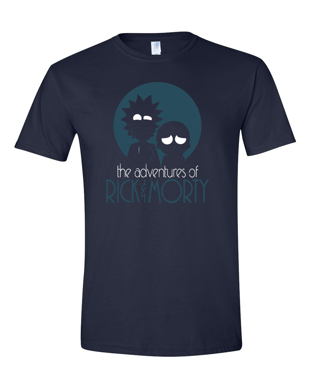 rick és morty Sötétkék Férfi Póló