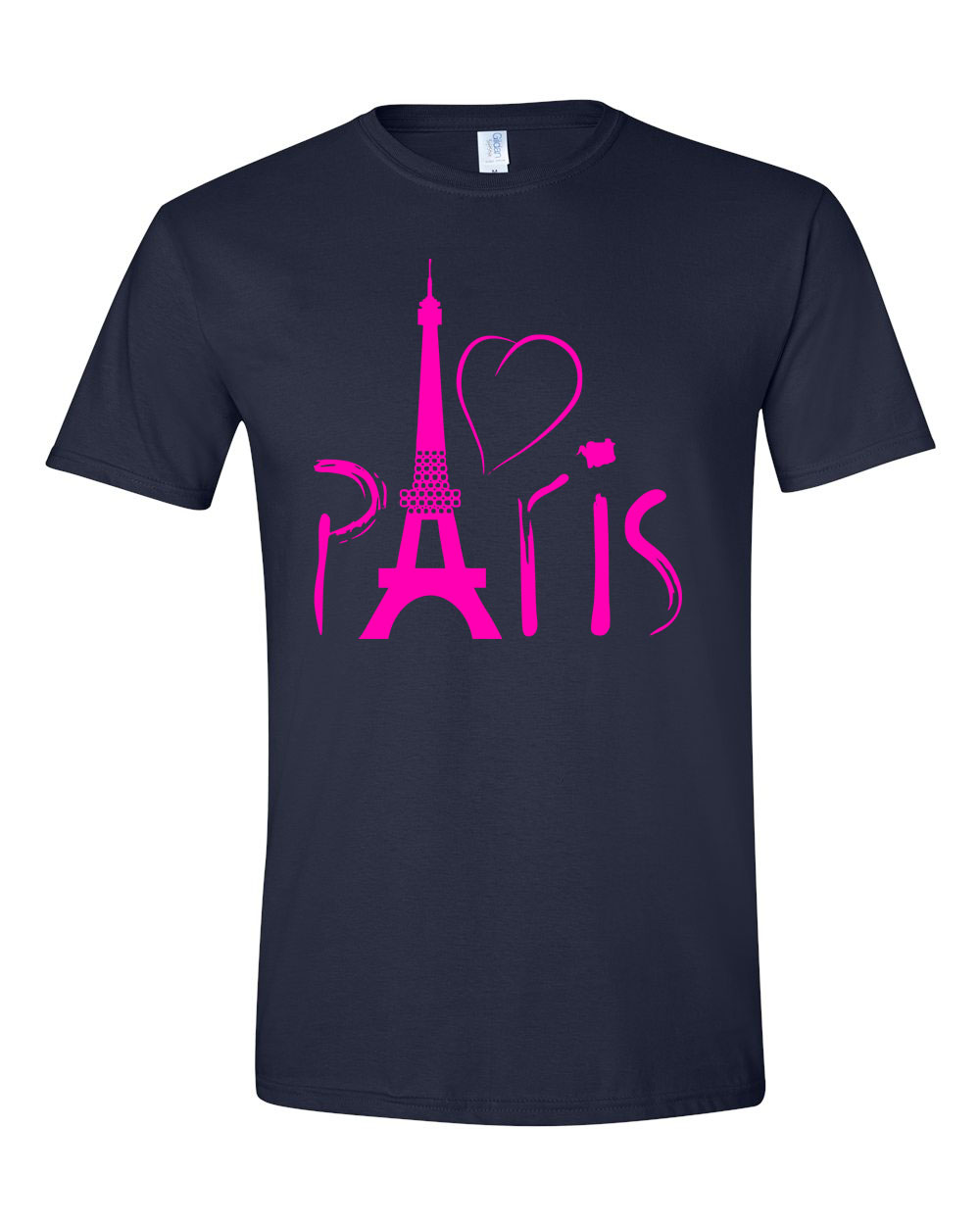 párizs eiffel torony eiffel tower paris francia ország Sötétkék Férfi Póló
