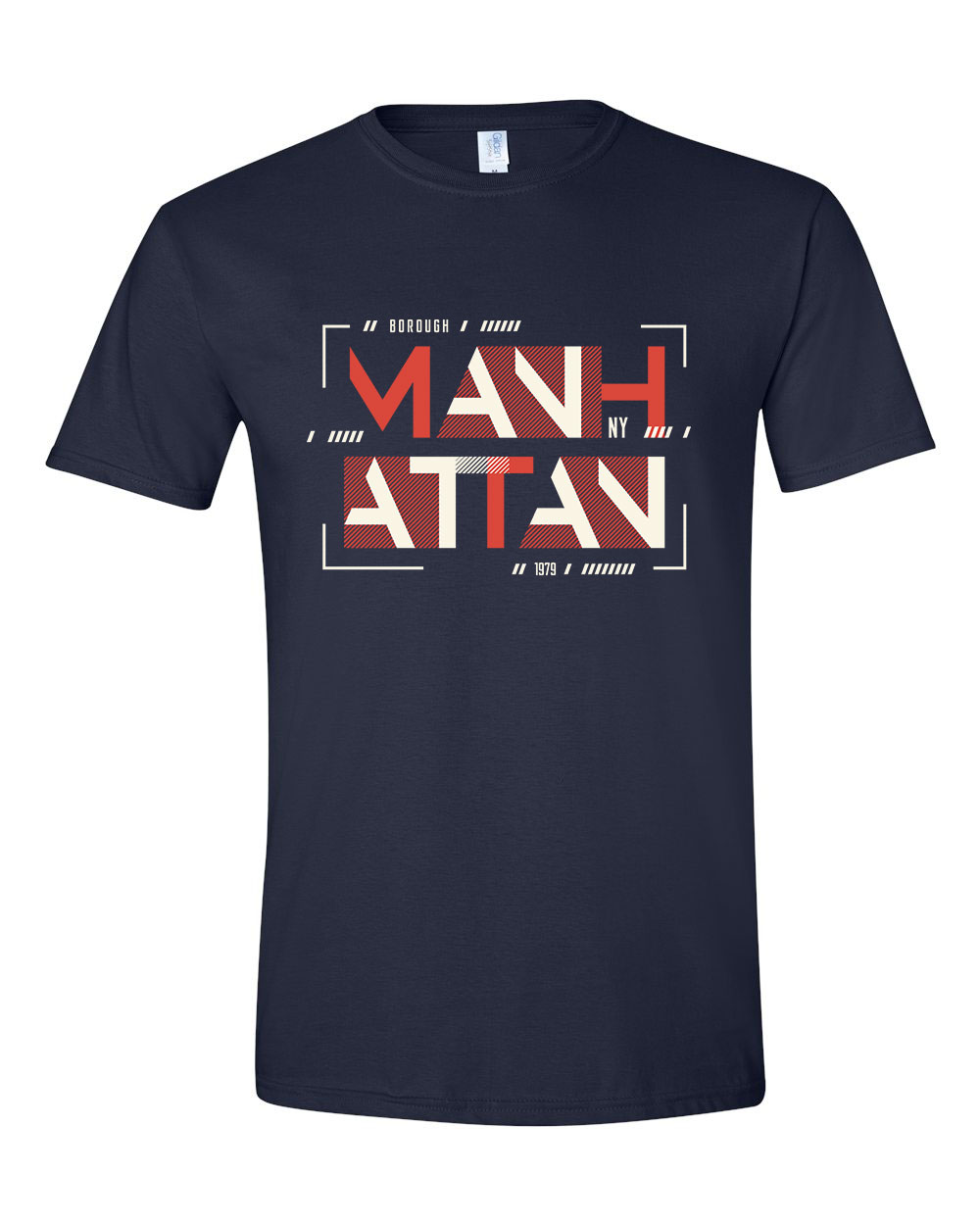 manhattan Sötétkék Férfi Póló
