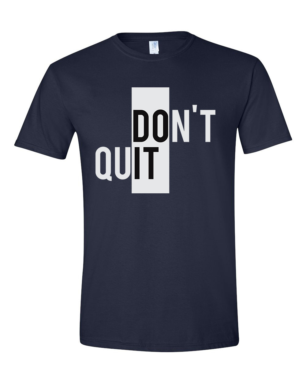 Do It Dont Quit Sötétkék Férfi Póló
