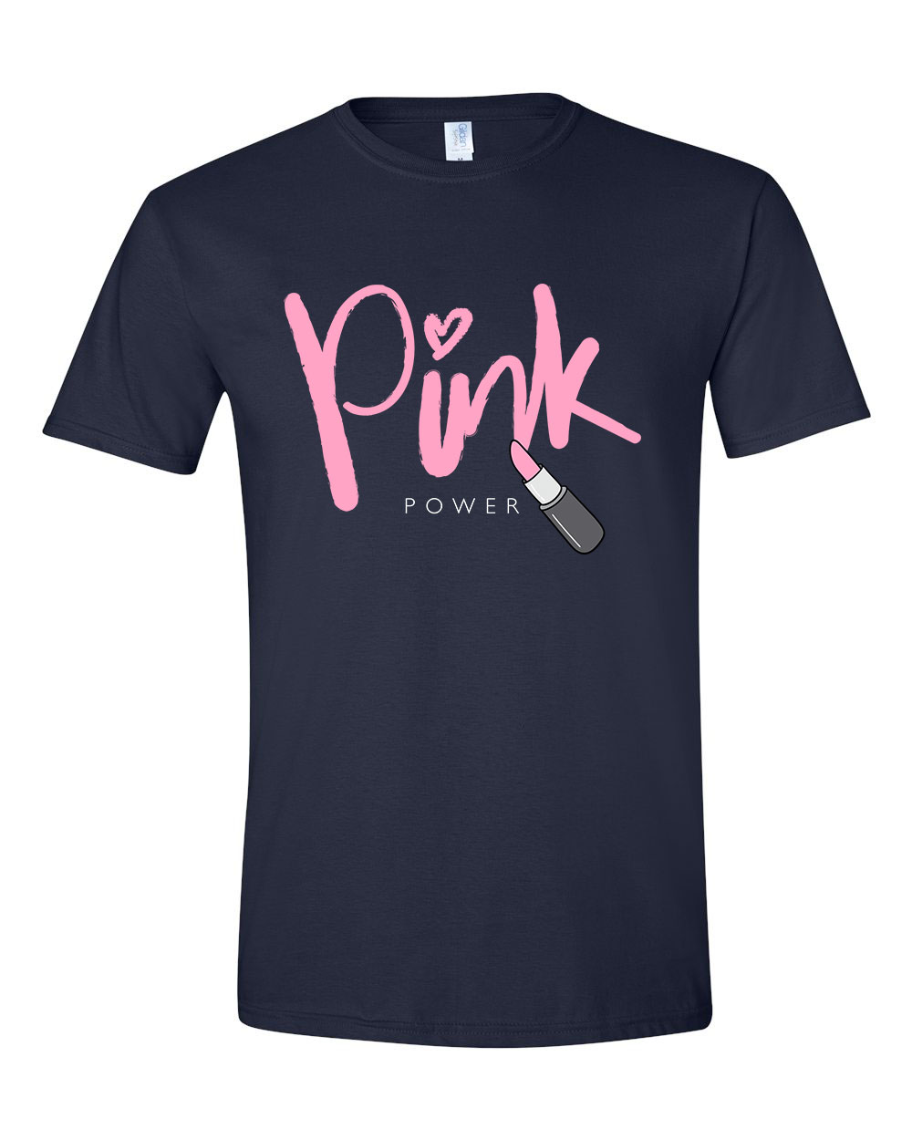 pink forever lipstick rúzs Sötétkék Férfi Póló