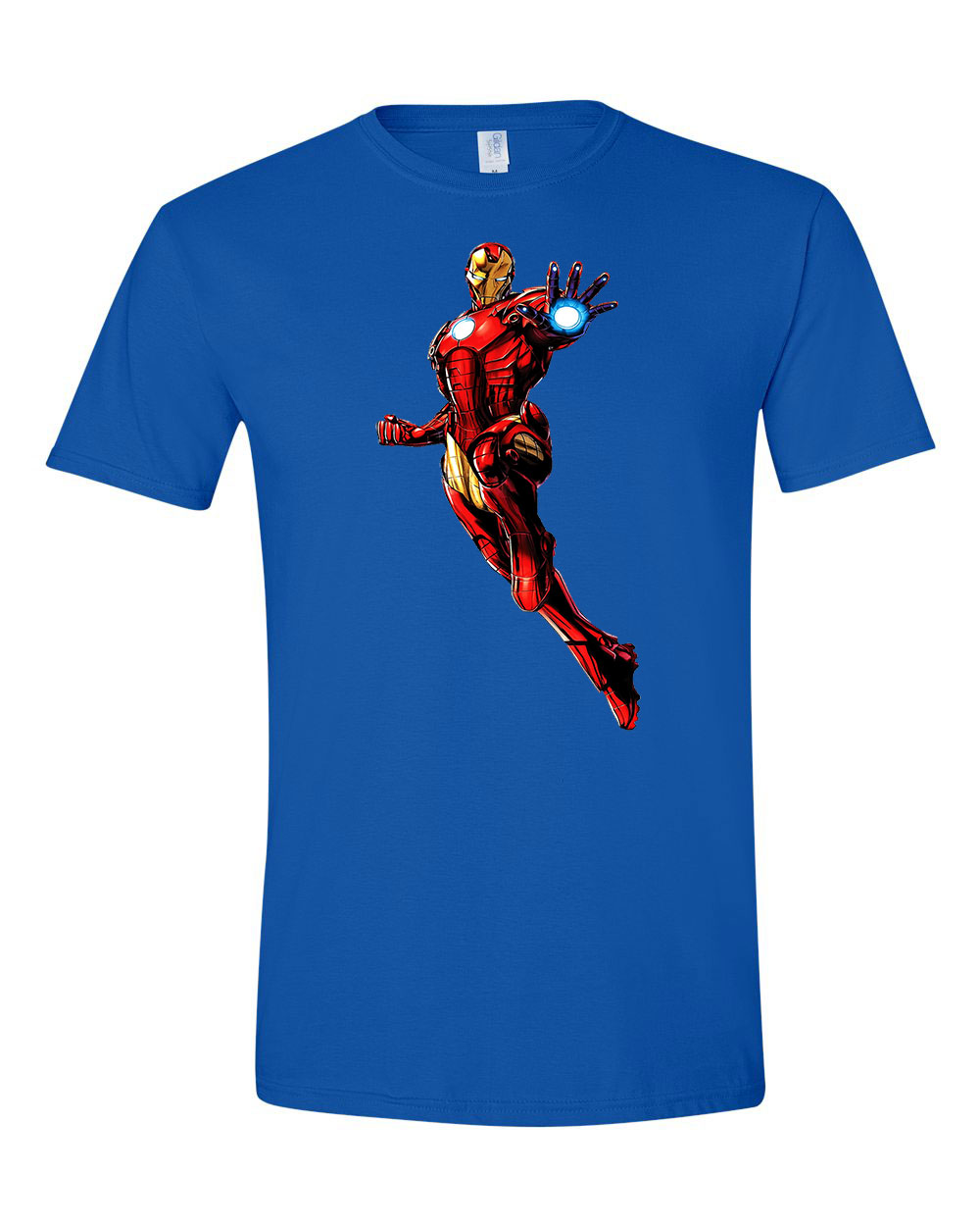 vasember iron man avengers bosszúállók Kék Férfi Póló