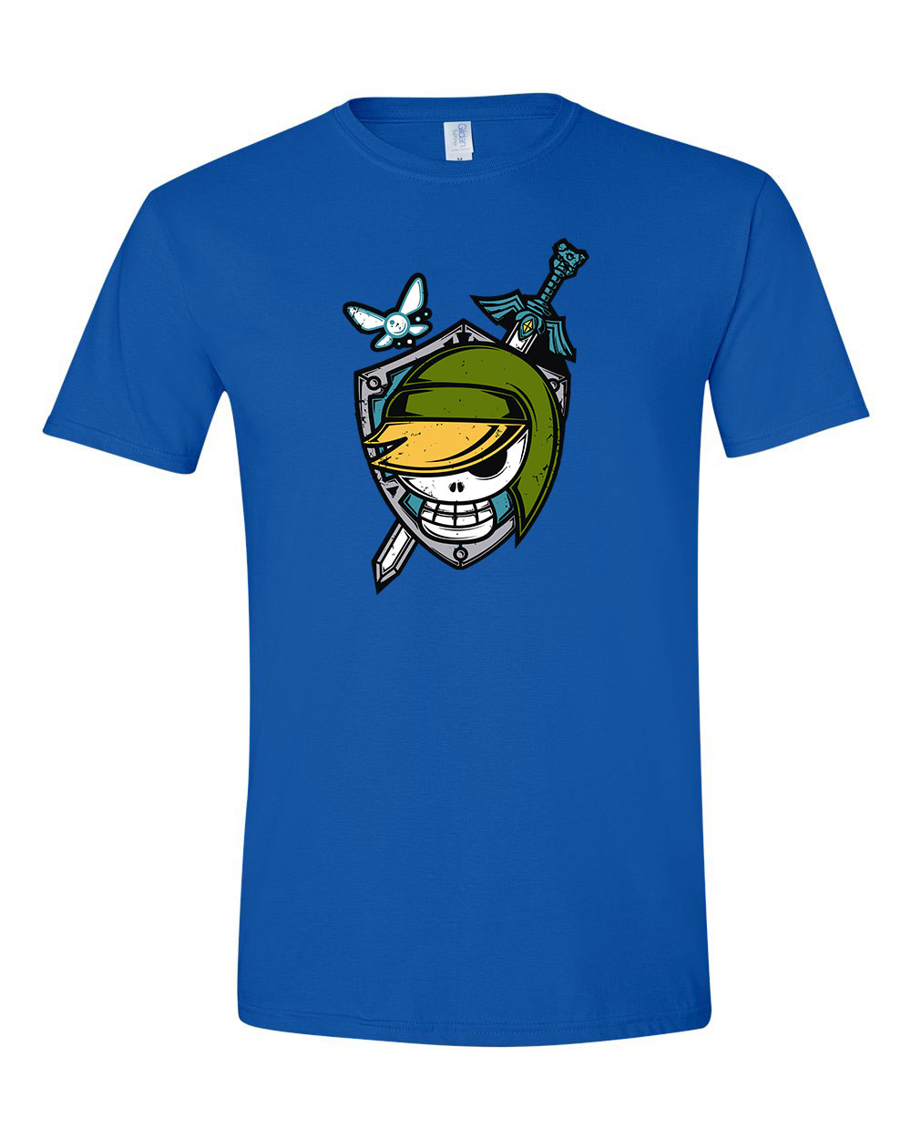 zelda link Kék Férfi Póló