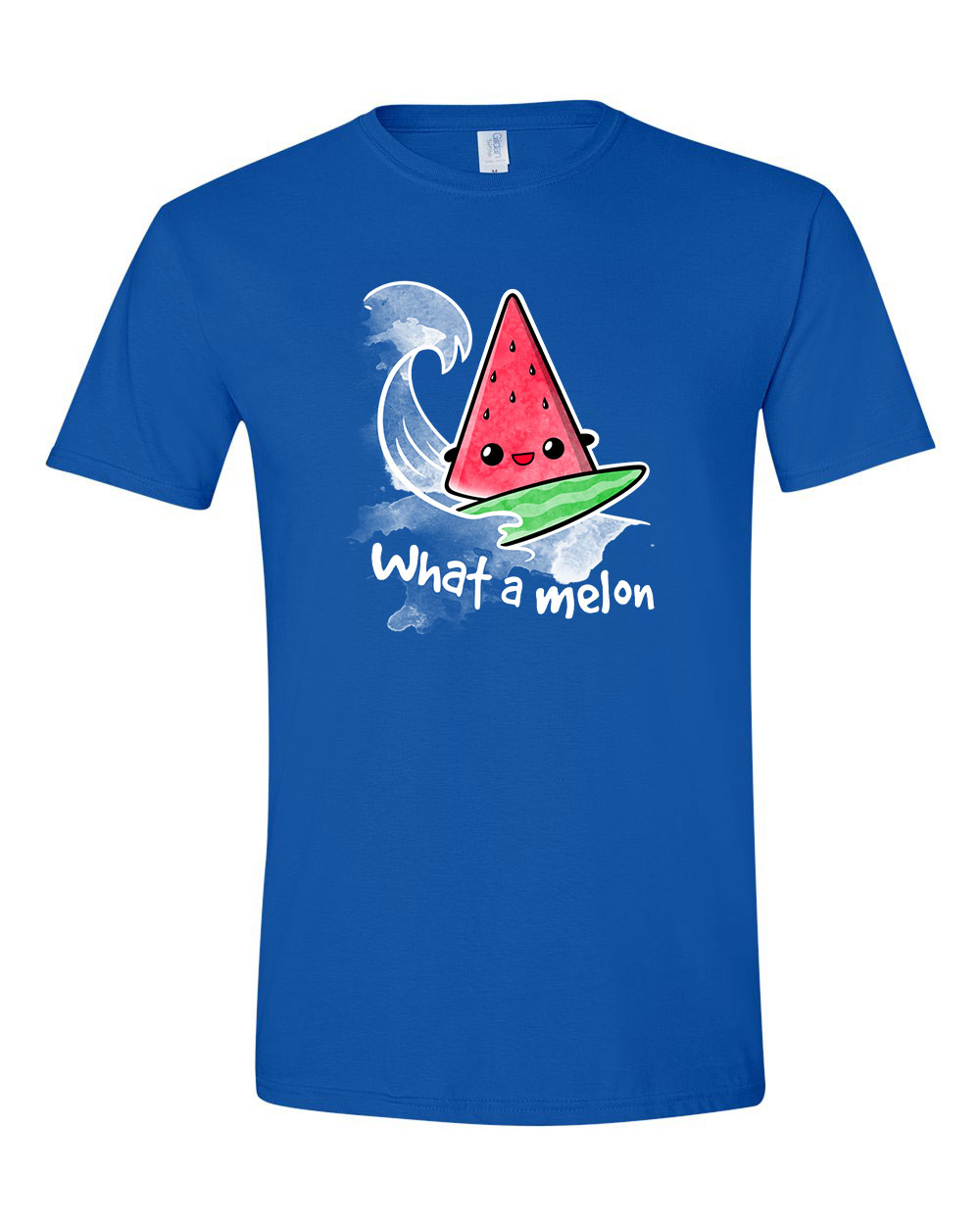 what a melon dinnyes nyár szörf Kék Férfi Póló