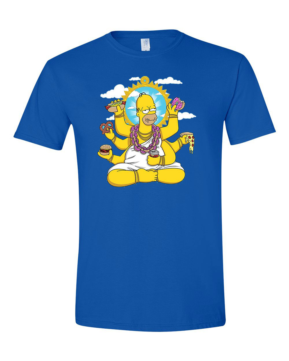 homer simpson Kék Férfi Póló