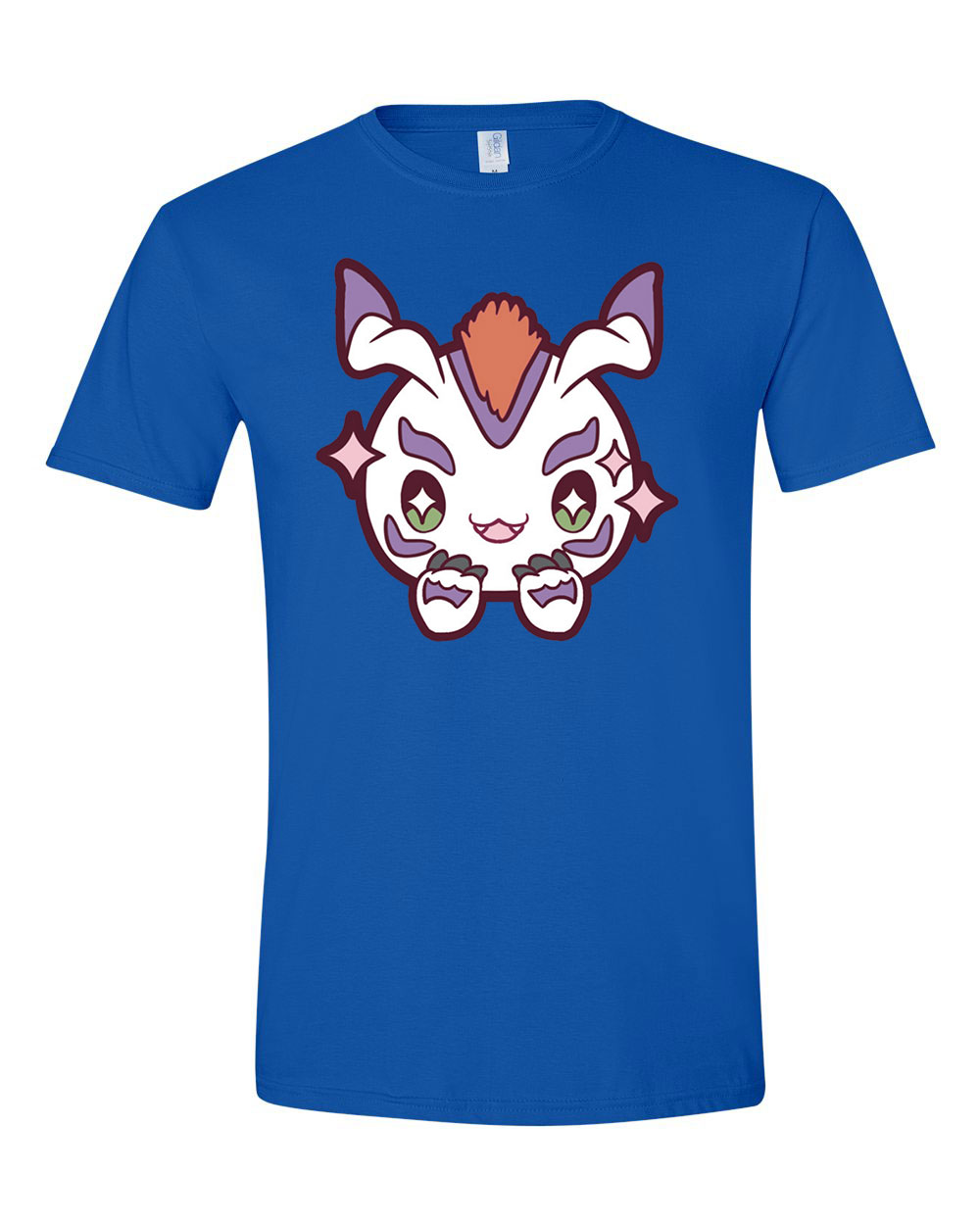 digimon gomamon Kék Férfi Póló