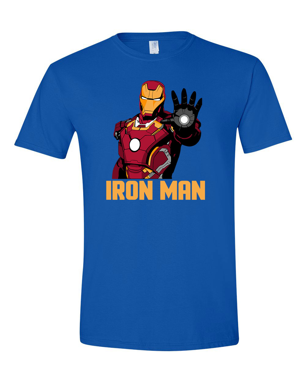iron man vasember Kék Férfi Póló