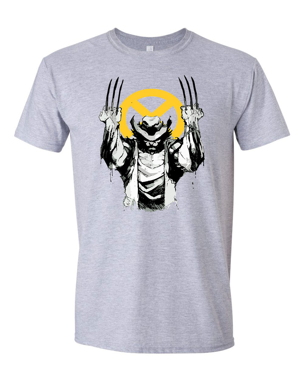x-men rozsomák wolverine Sportszürke Férfi Póló