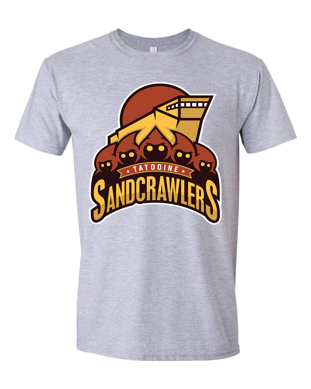 star wars sandcrawlers scavengers Sportszürke Férfi Póló