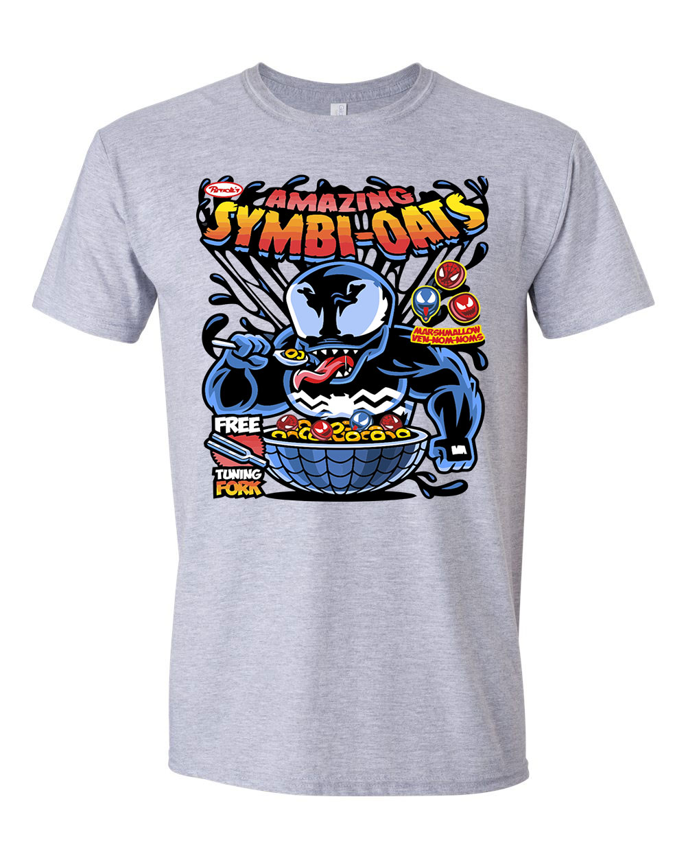 venom humor Sportszürke Férfi Póló