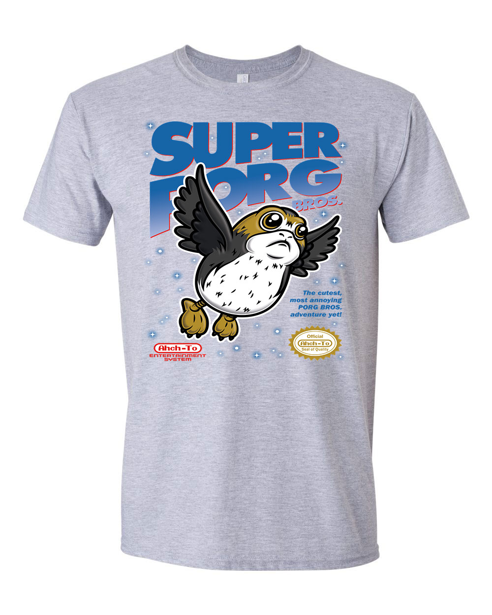 porg star wars Sportszürke Férfi Póló