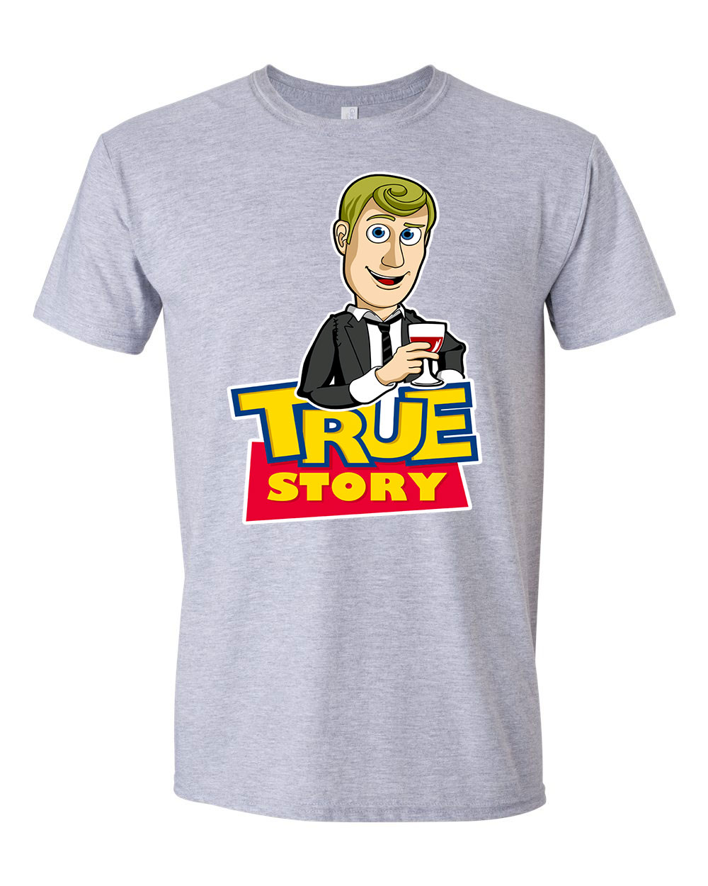 barney stinson humor true story Sportszürke Férfi Póló