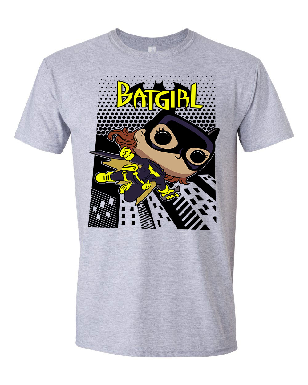 Batgirl Sportszürke Férfi Póló