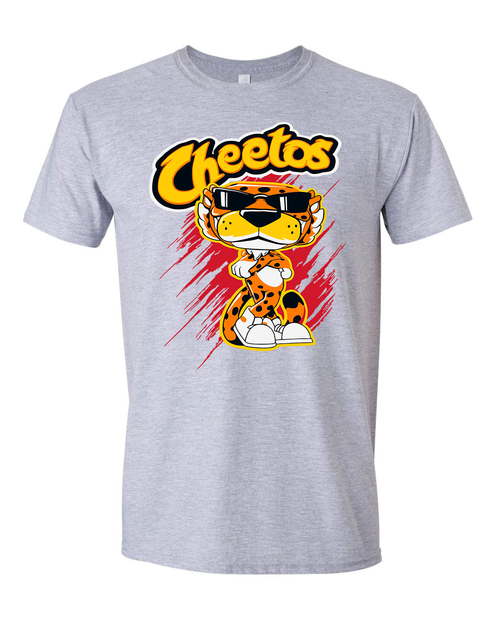 Cheetos chips Sportszürke Férfi Póló