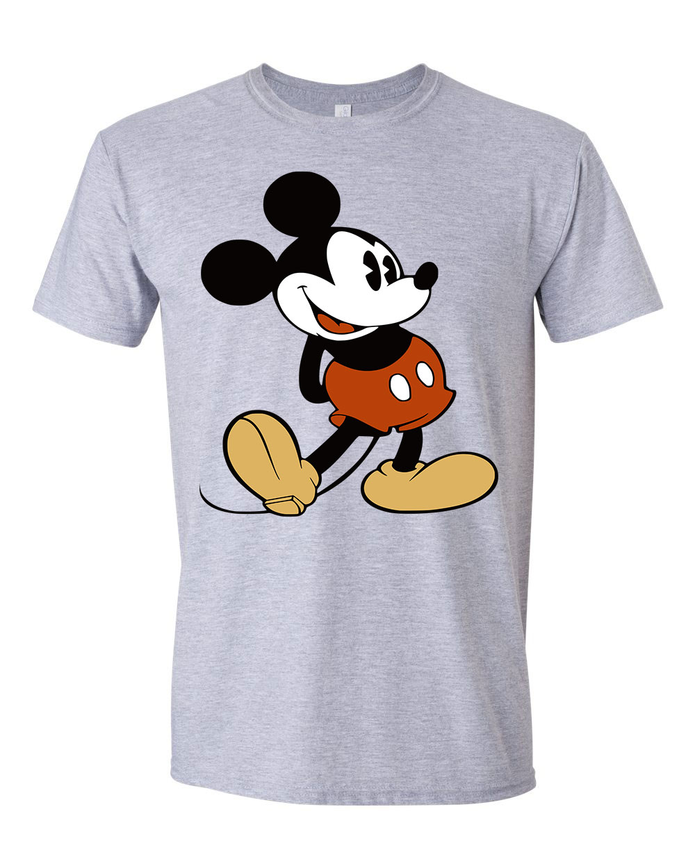 Mickey Egér Sportszürke Férfi Póló