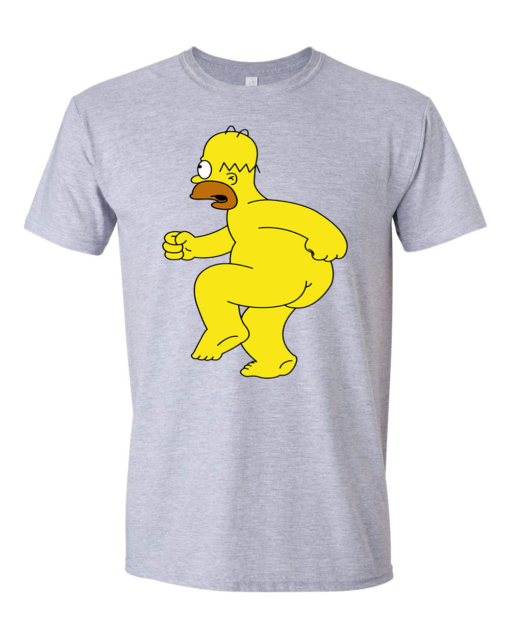 homer simpson Sportszürke Férfi Póló