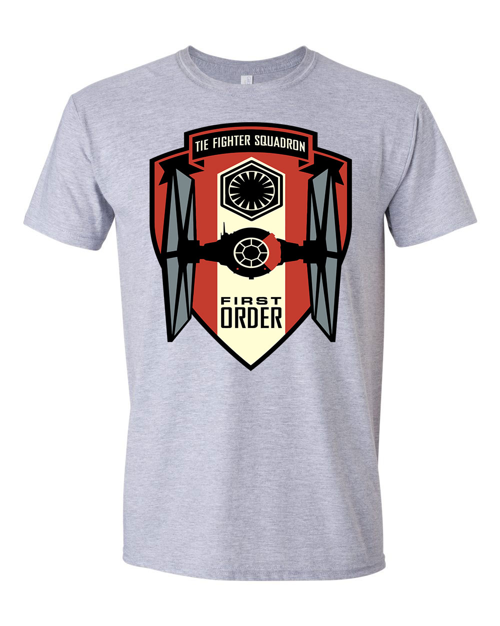 star wars first order Sportszürke Férfi Póló