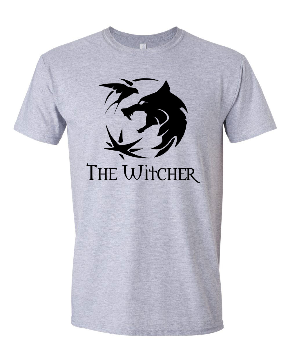 A Vaják The Witcher Sportszürke Férfi Póló