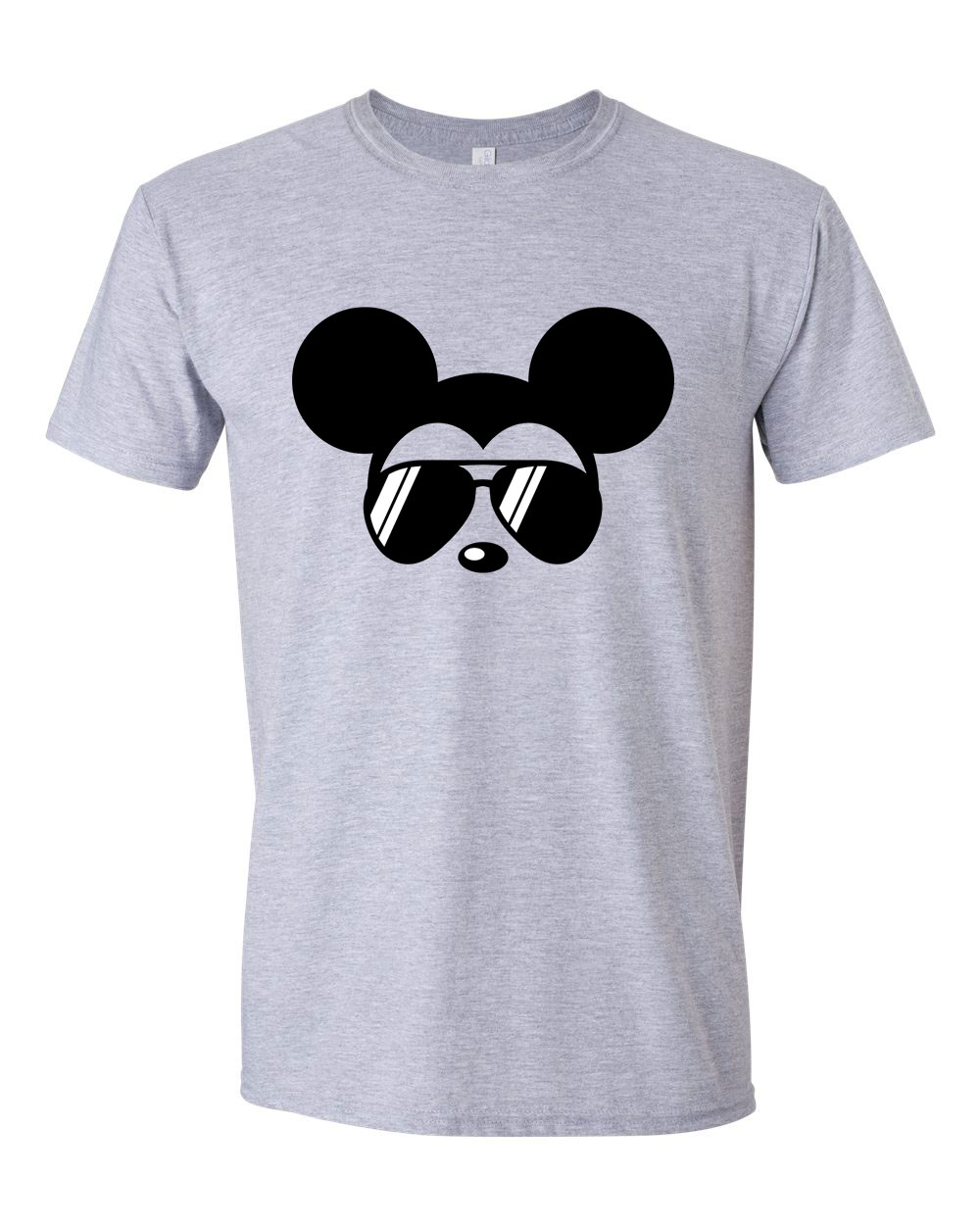 Mickey Egér Sportszürke Férfi Póló