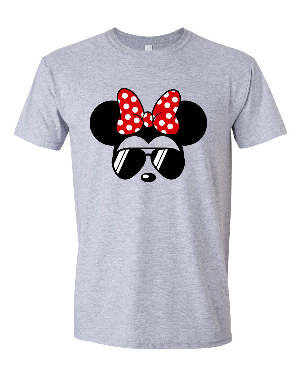 Minnie Egér Sportszürke Férfi Póló