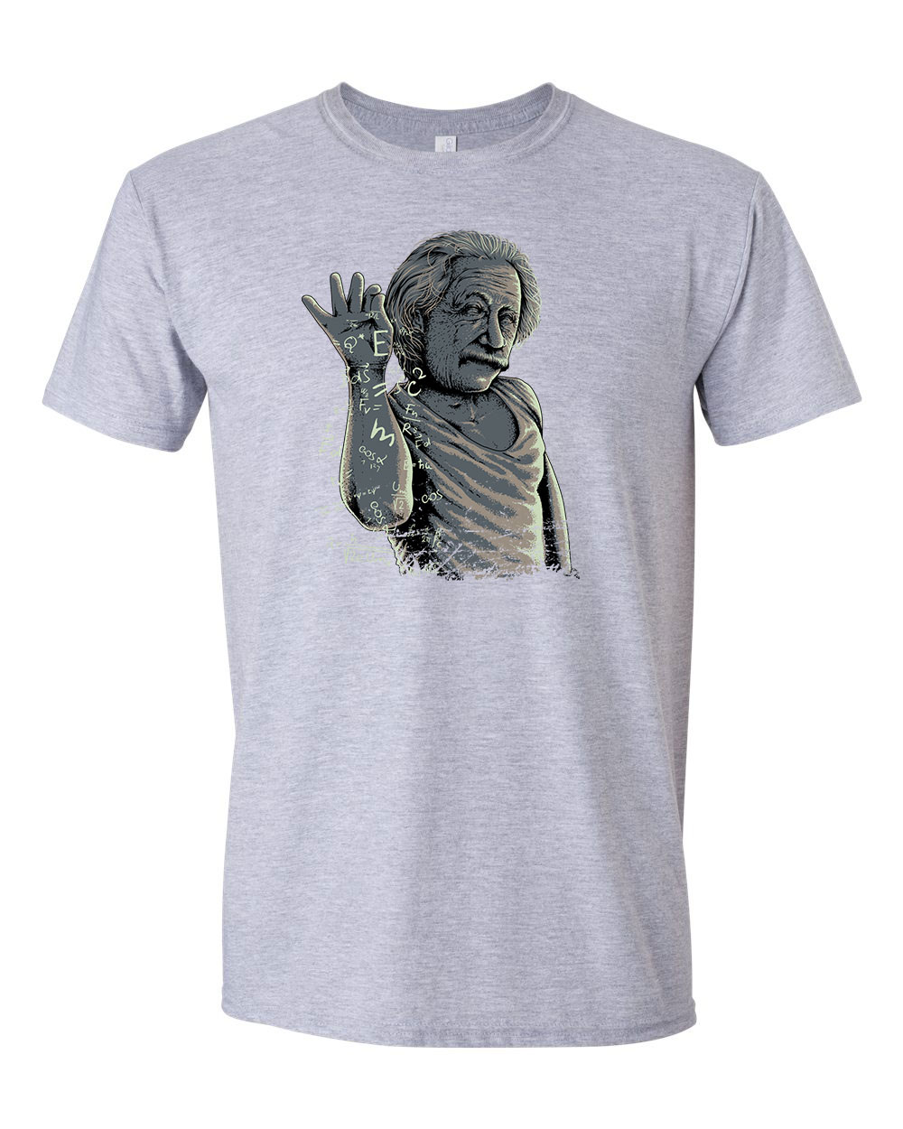 albert einstein Sportszürke Férfi Póló